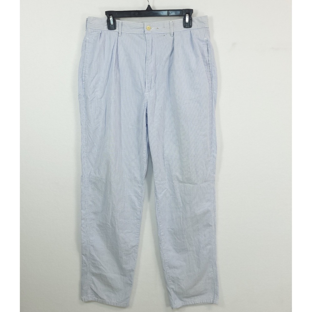 Polo by Ralph Lauren Light Blue Seersucker Chinos